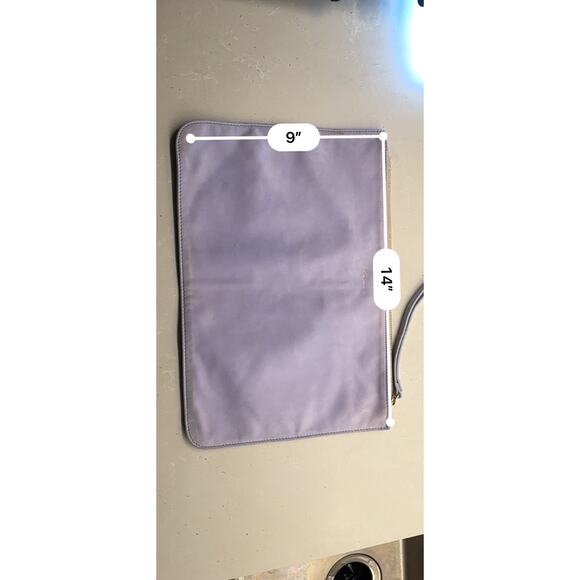 Blumarine purple clutch leather Italian leather‎ purse - Picture 3 of 13